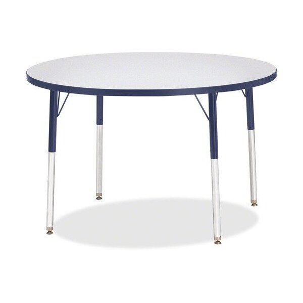 Jonti-Craft TABLE, ACTIVITY, 42inRND, GY/NY JNT6468JCA112 - main